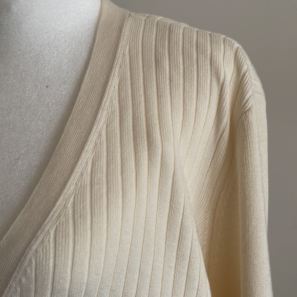 Talbots Woman Petite Duster Sweater - Picture 4 of 8